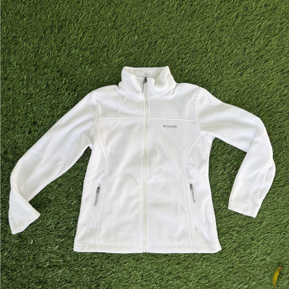 Columbia Women's White Fleece Jacket
